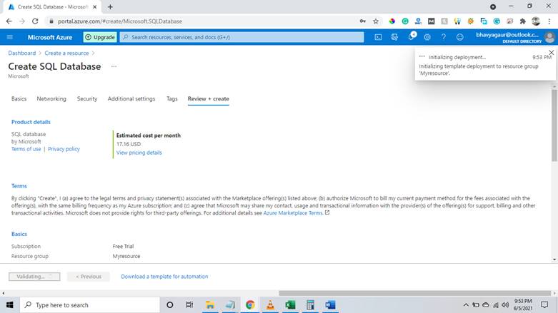 How To Create A Single Database In Azure SQL Database